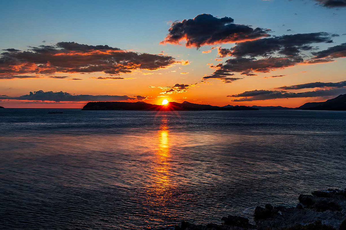 Sunset -Adriatic Sea