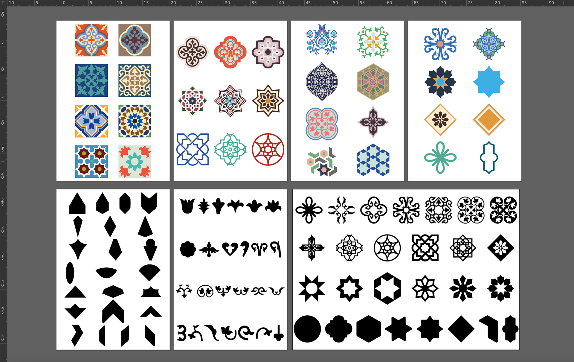 Tile Patterns Deconstruction