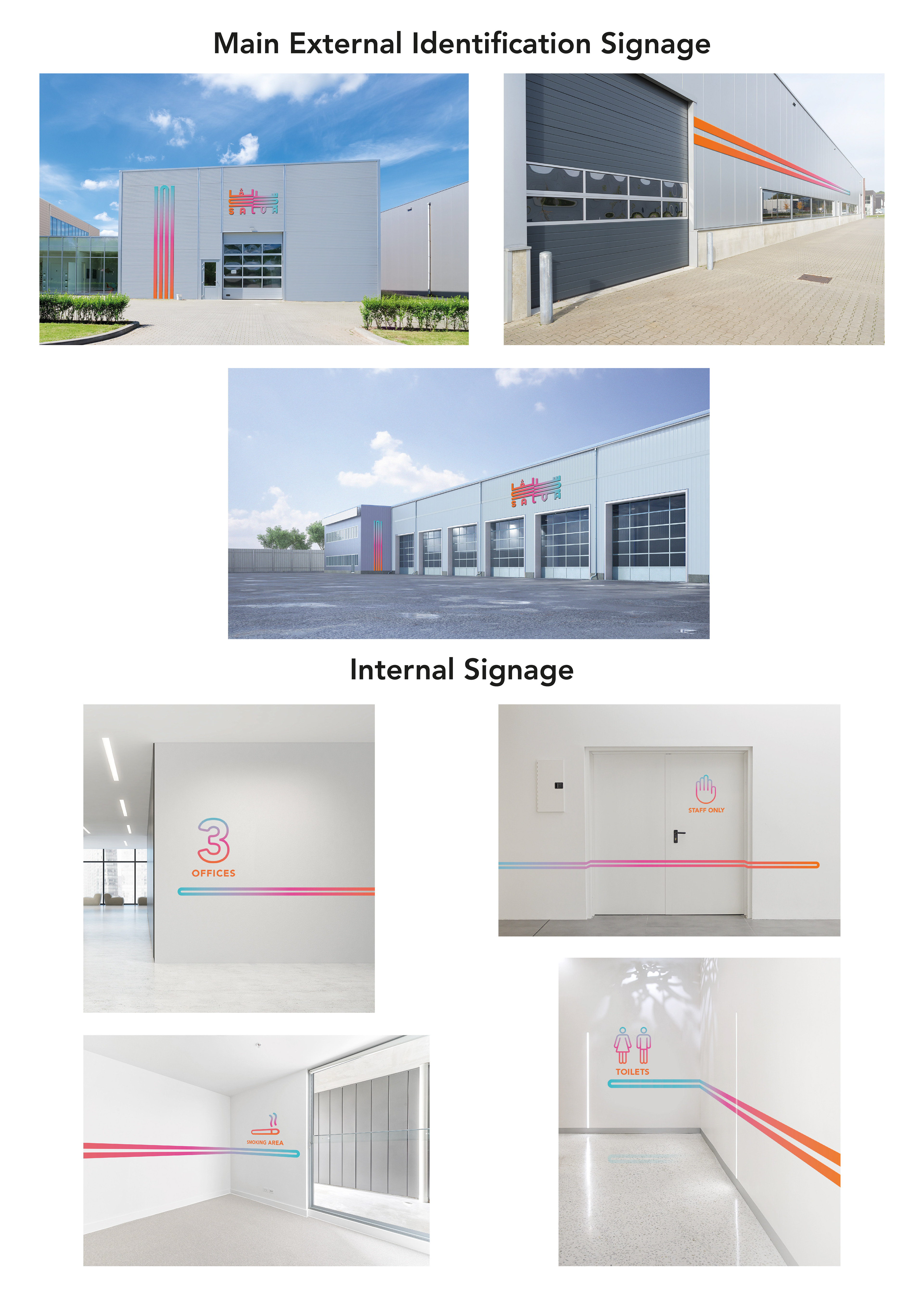 External & Internal Signage