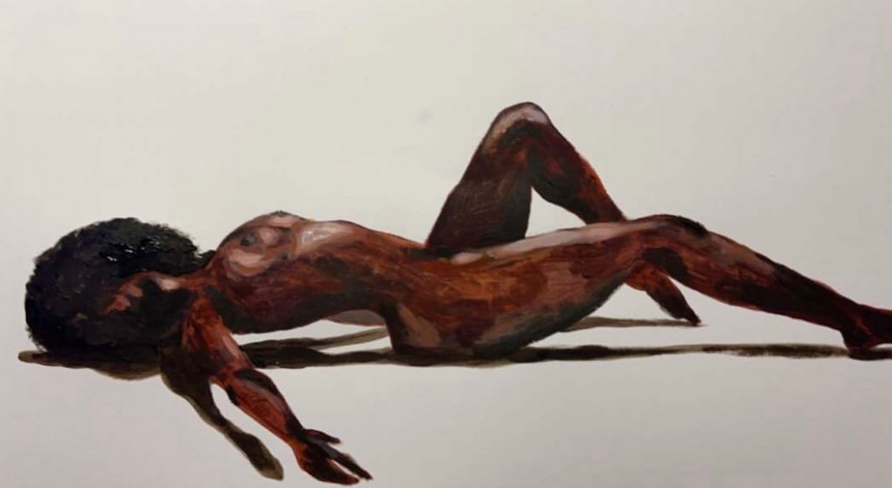 Untitled, Acrylic on Bristol 24" x 18", 2023