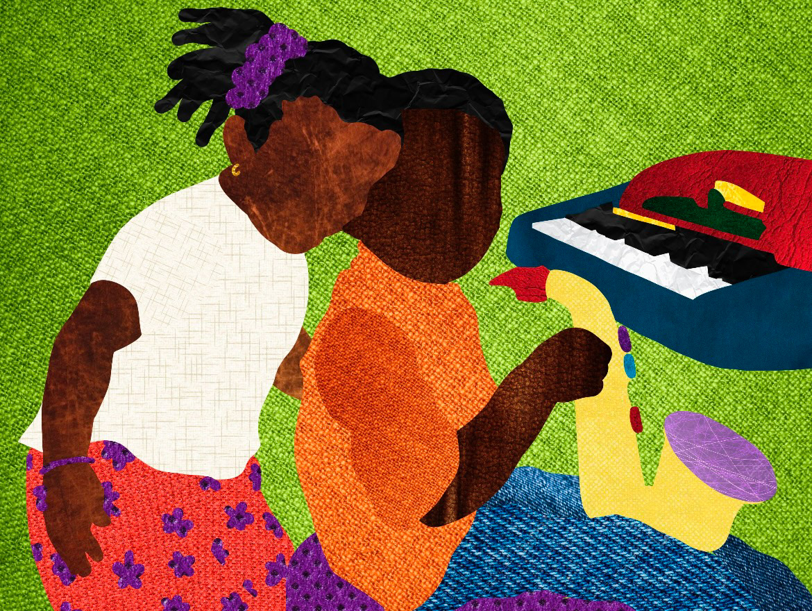 Play, Digital Collage, 2023