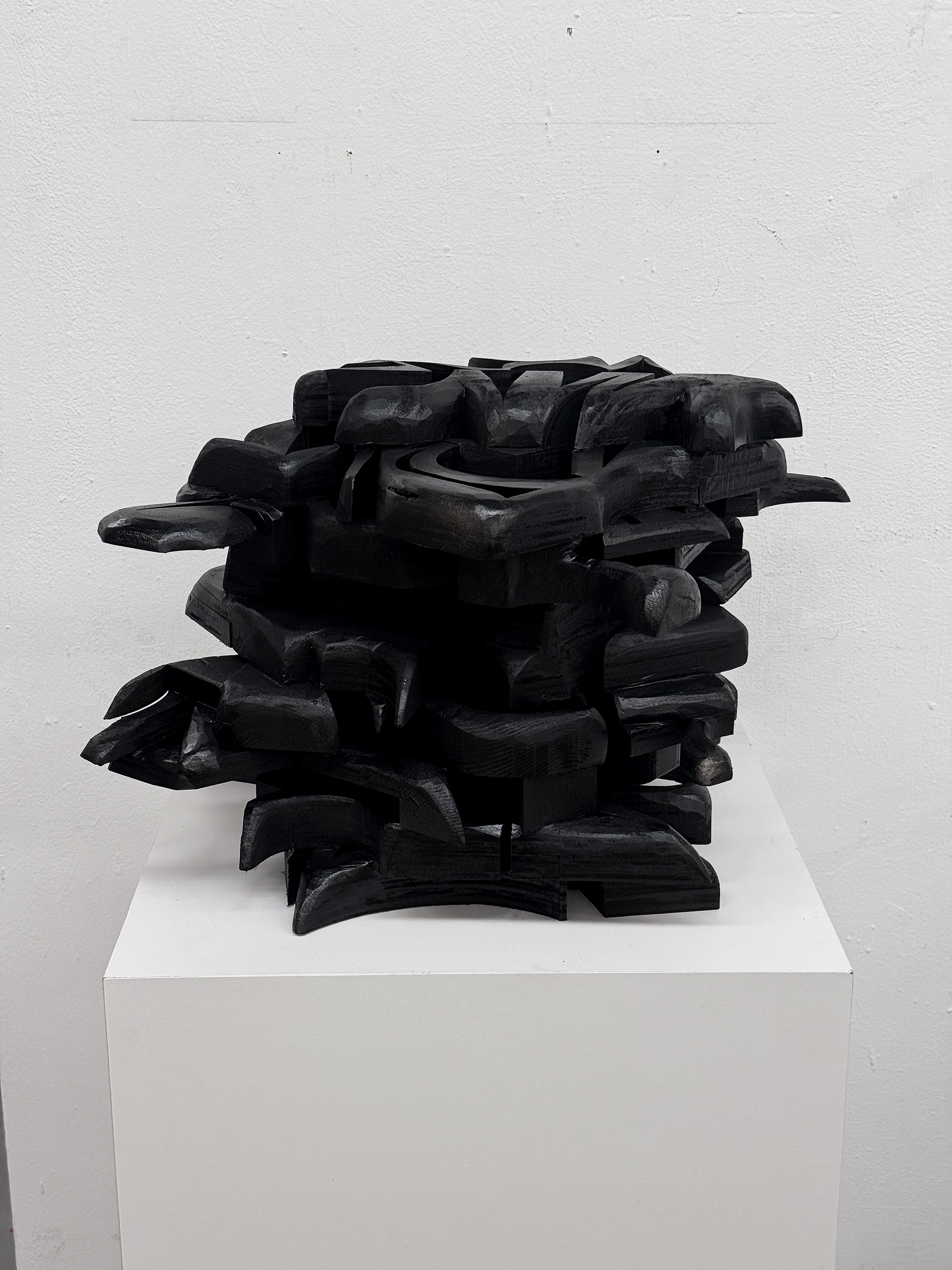 Untitled, Wood & Acrylic, 14" x 22", 2026