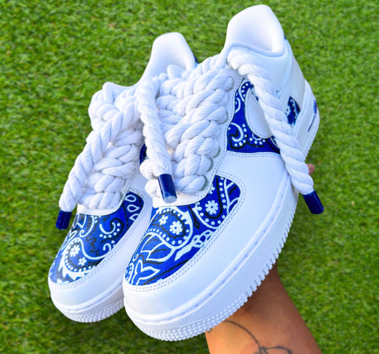 Blue & White Customs, AF1, 2025