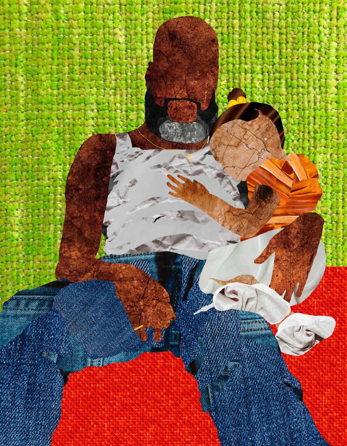 Paternity, Digital Collage, 2023