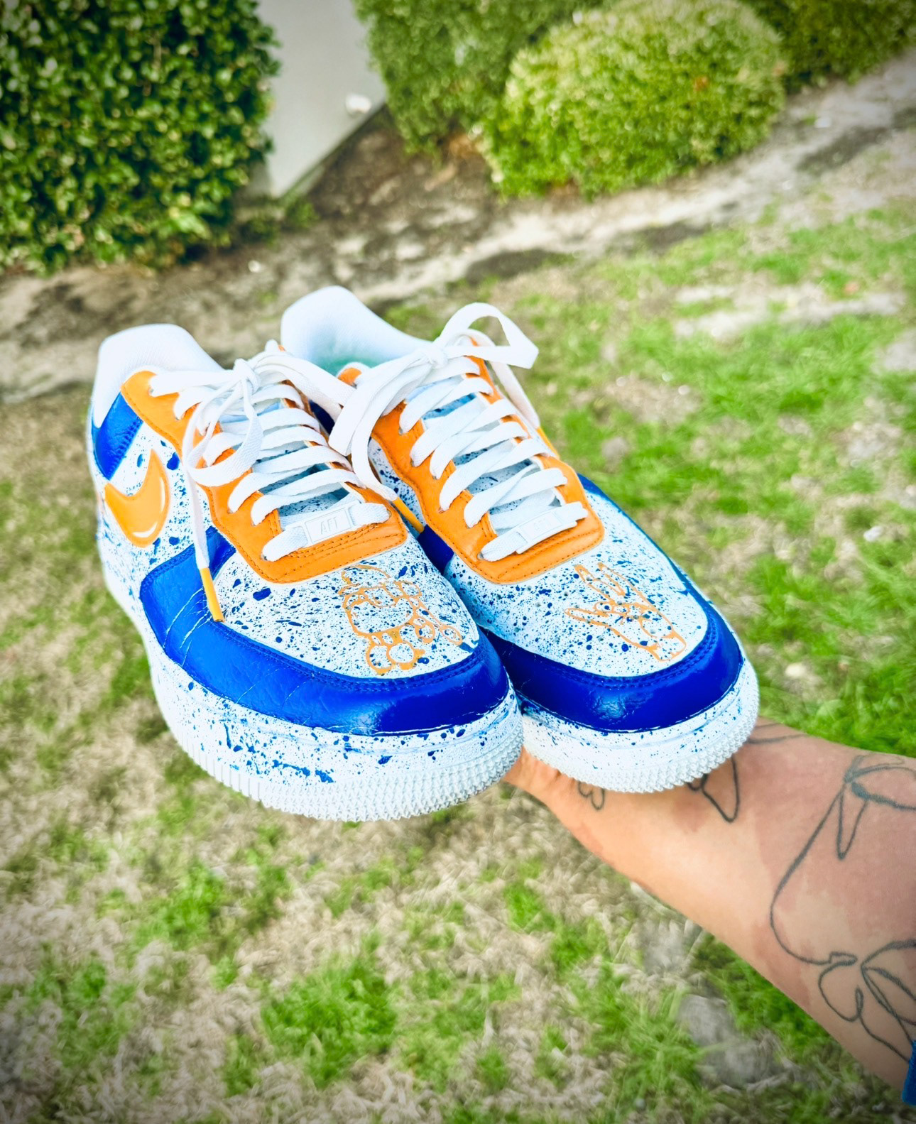 Blue & Gold Customs, AF1, 2025