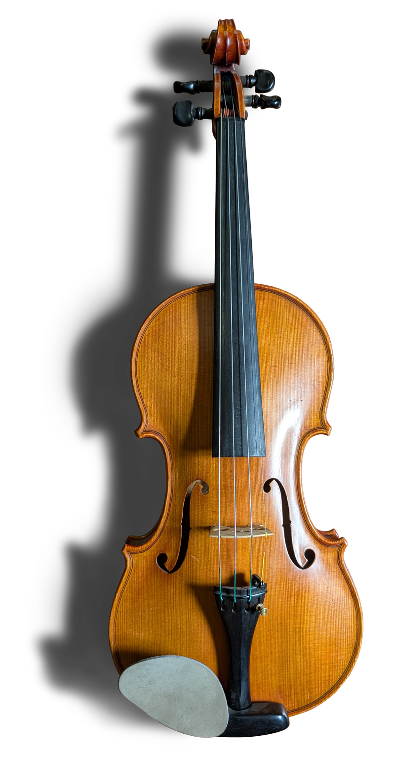 A violin made by Peter Mach