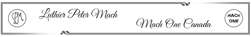 Luthier Peter Mach - Mach One Online Store