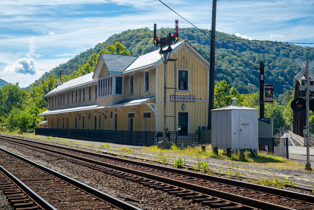 Thurmond Train Station - Still has daily Amtrak service