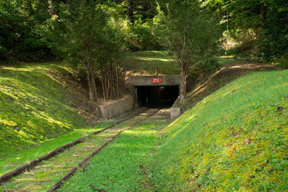 Coal mine entrance