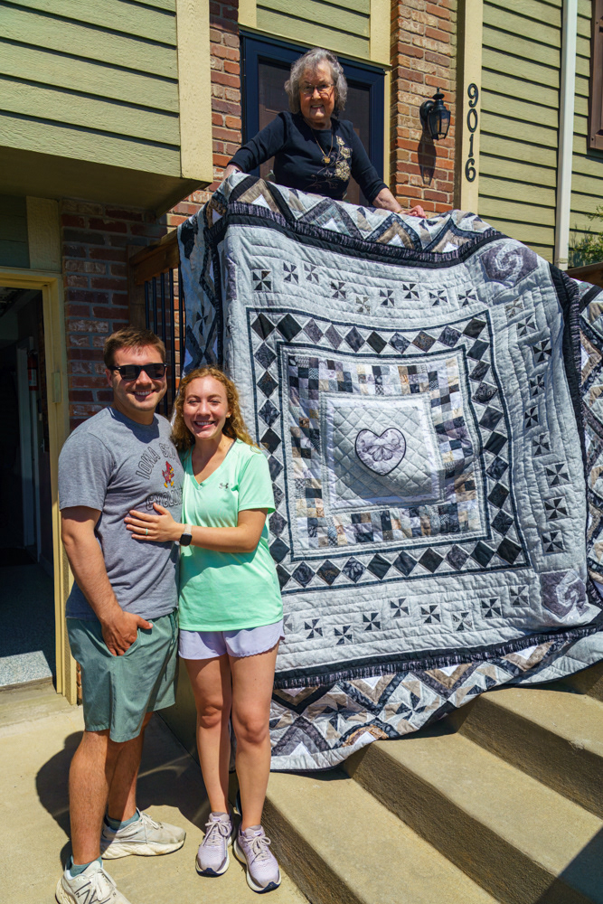 Granddaughter's Wedding Quilt