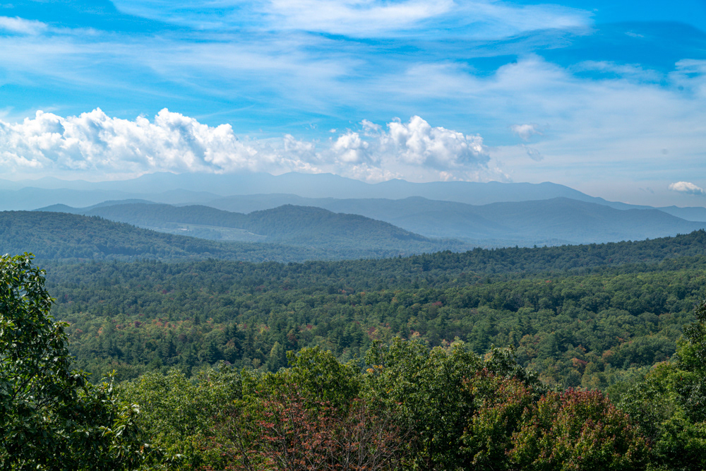 The reason they are called the "Blue Ridge"