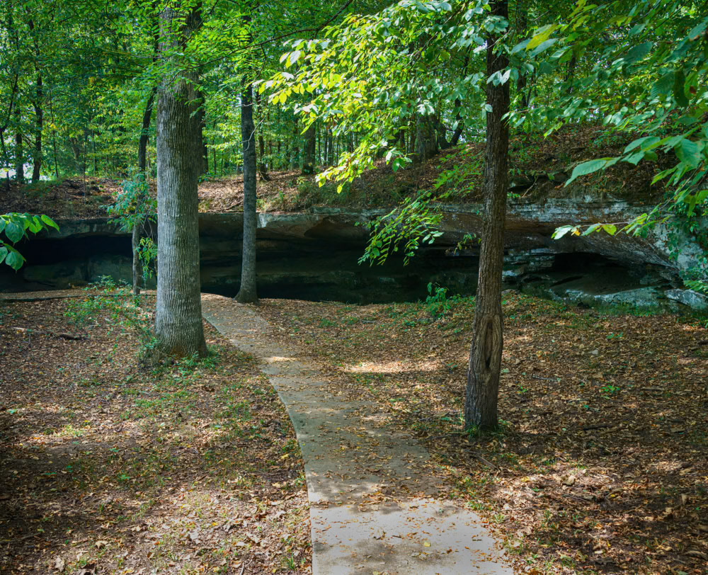 Ancient Cave used for shelter