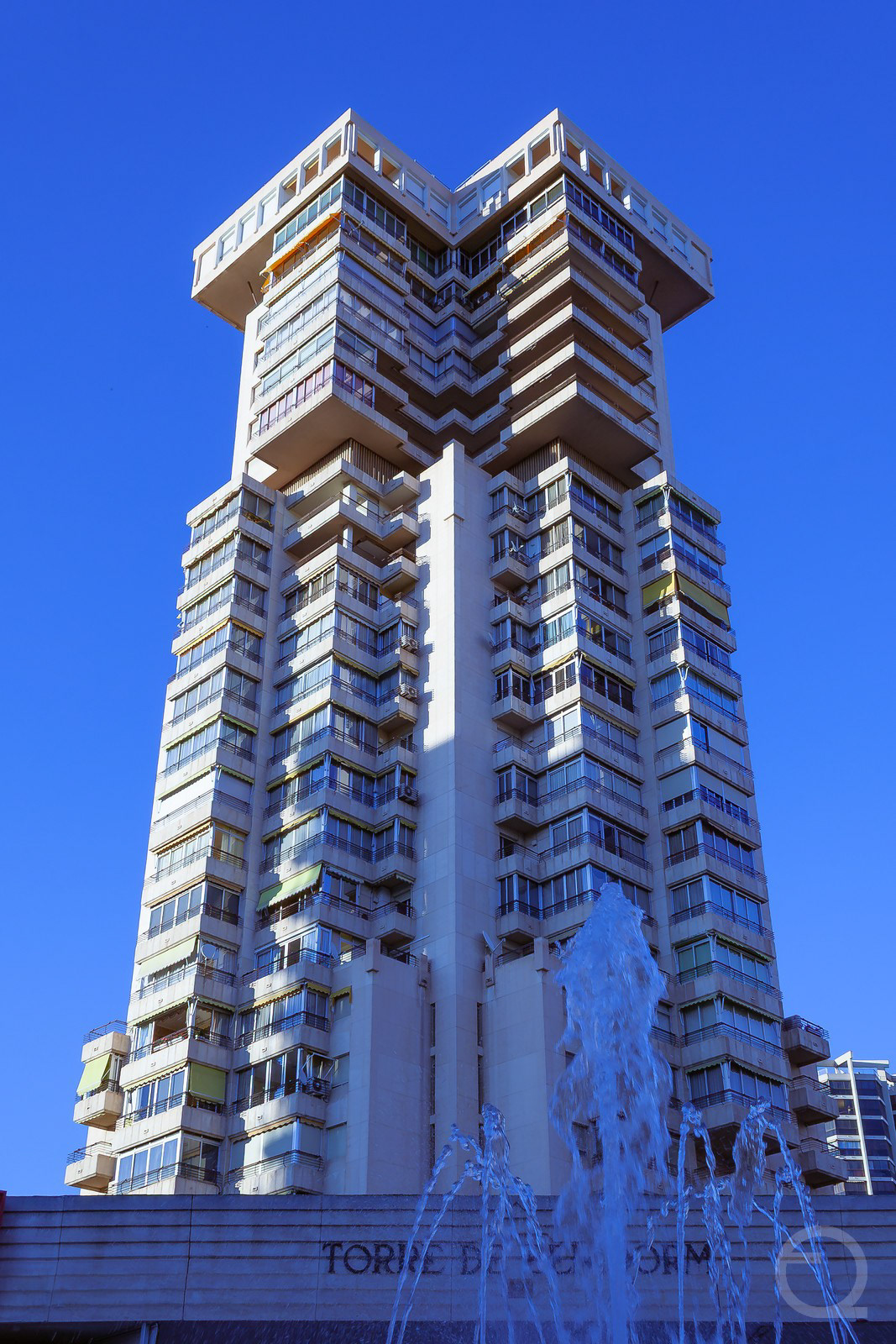 Torre Benidorm Levante, Benidorm, España.