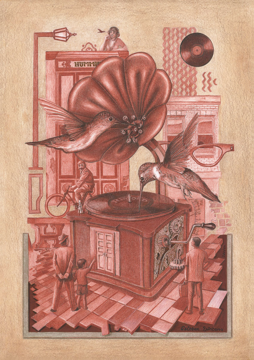 El gramófono del colibrí.