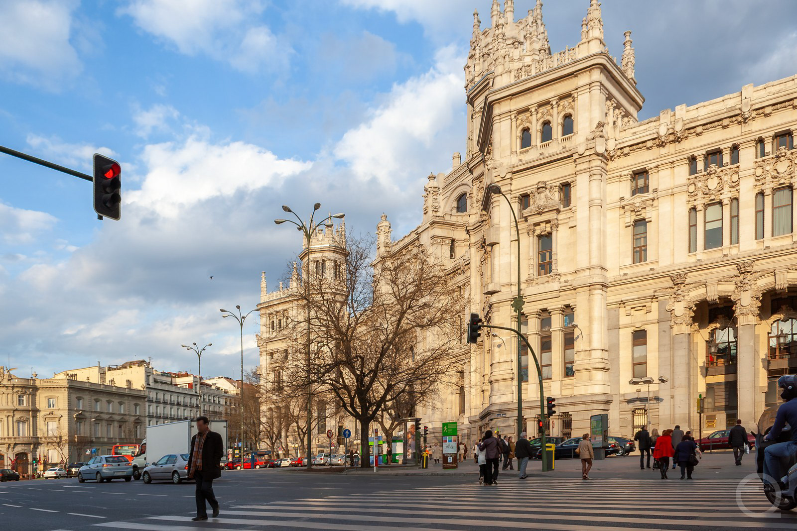 Palacio de Cibeles, Madrid, España.