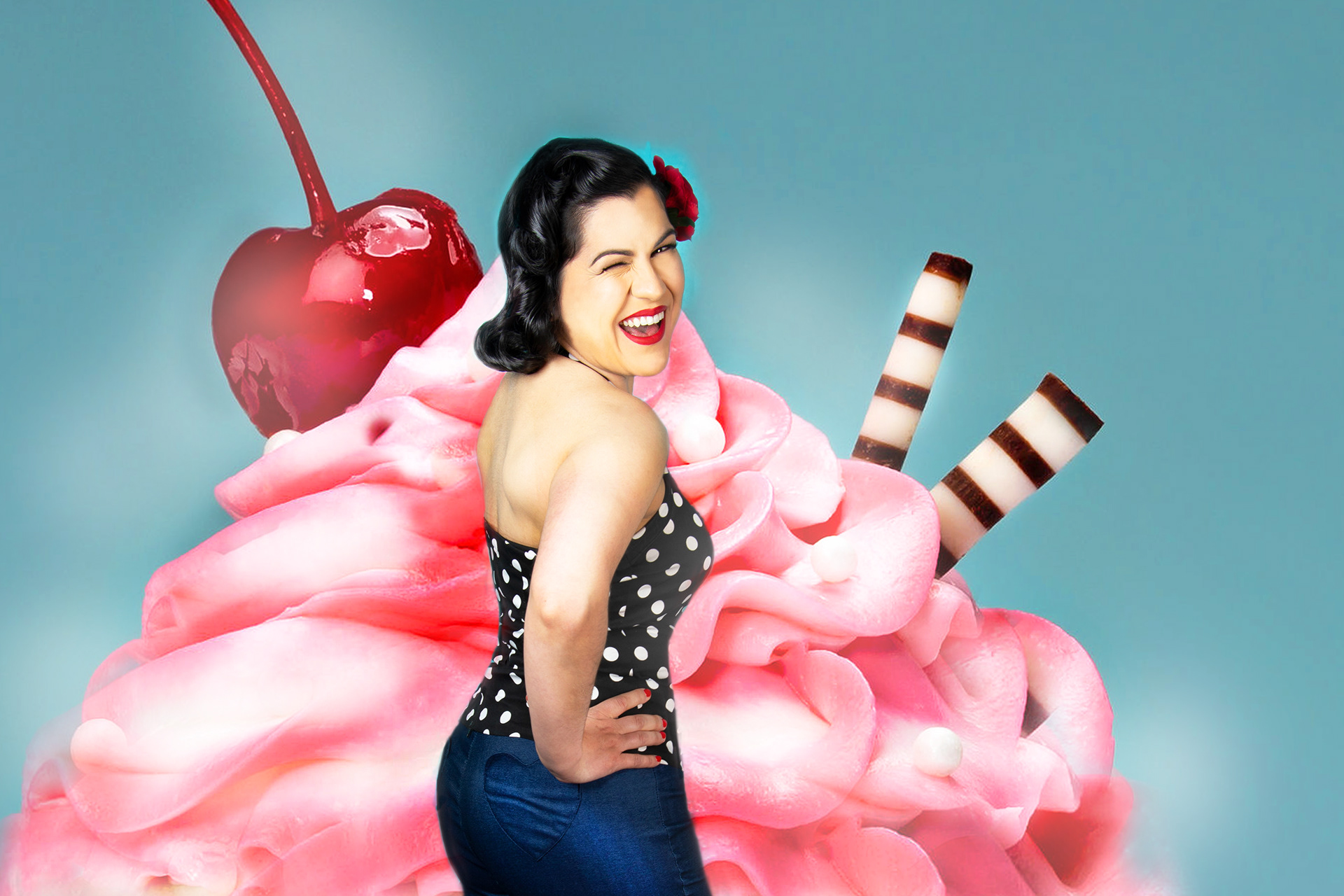 SUNDAE COMPOSITIED PORTRAIT