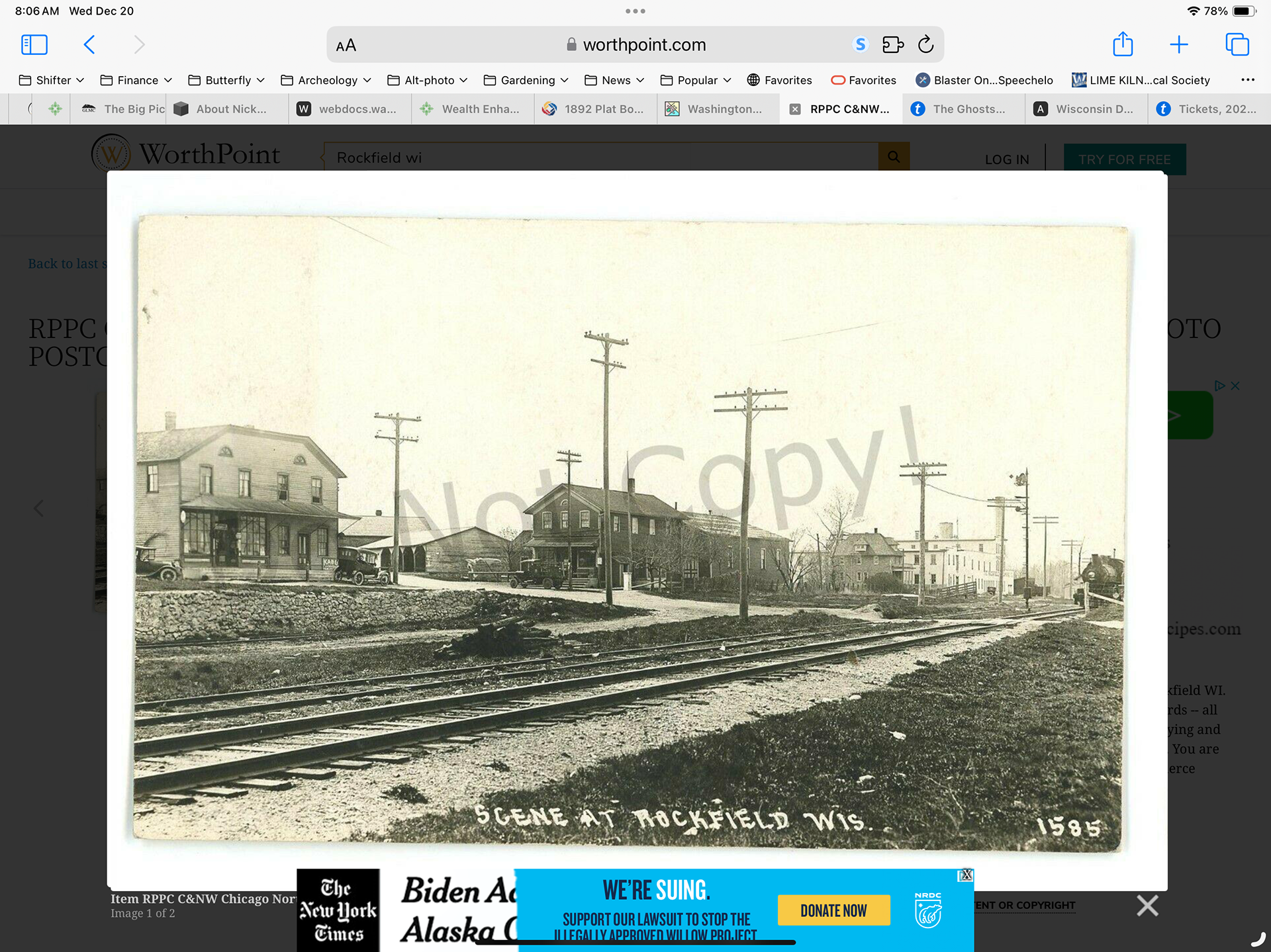 CNW Depot, Rockfield