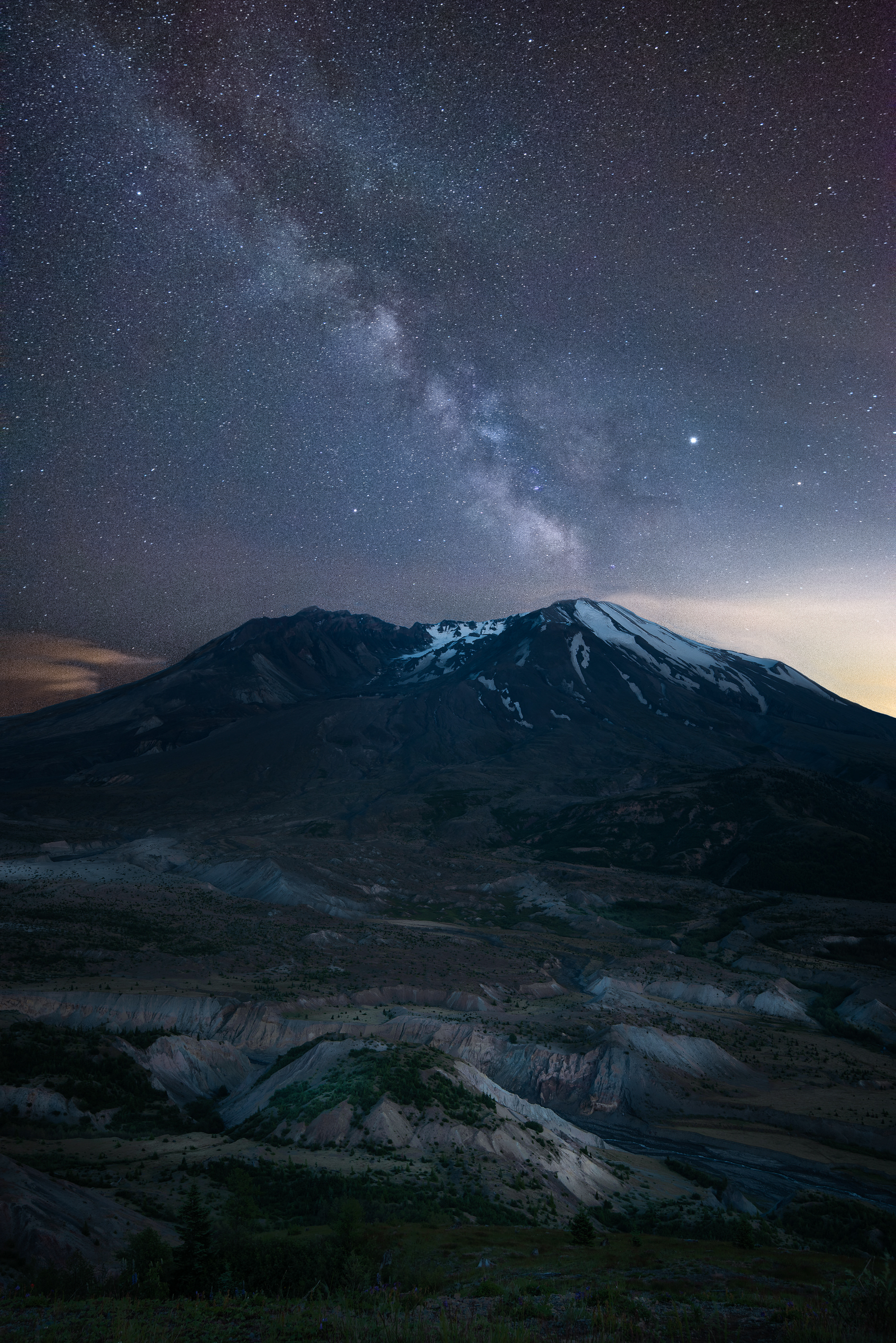 ‘St. Helens under Starlight’
