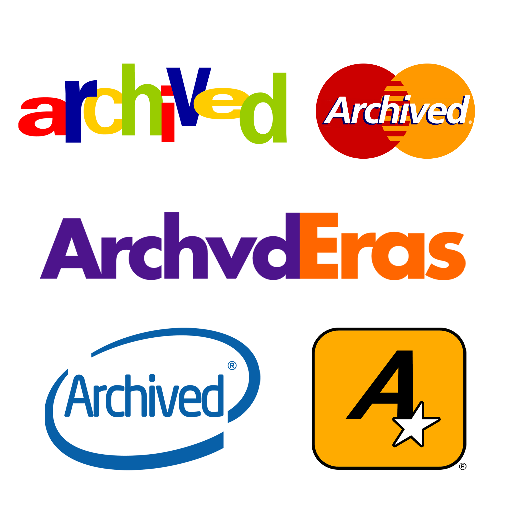 Archived Eras Logo Pack VOL. 1