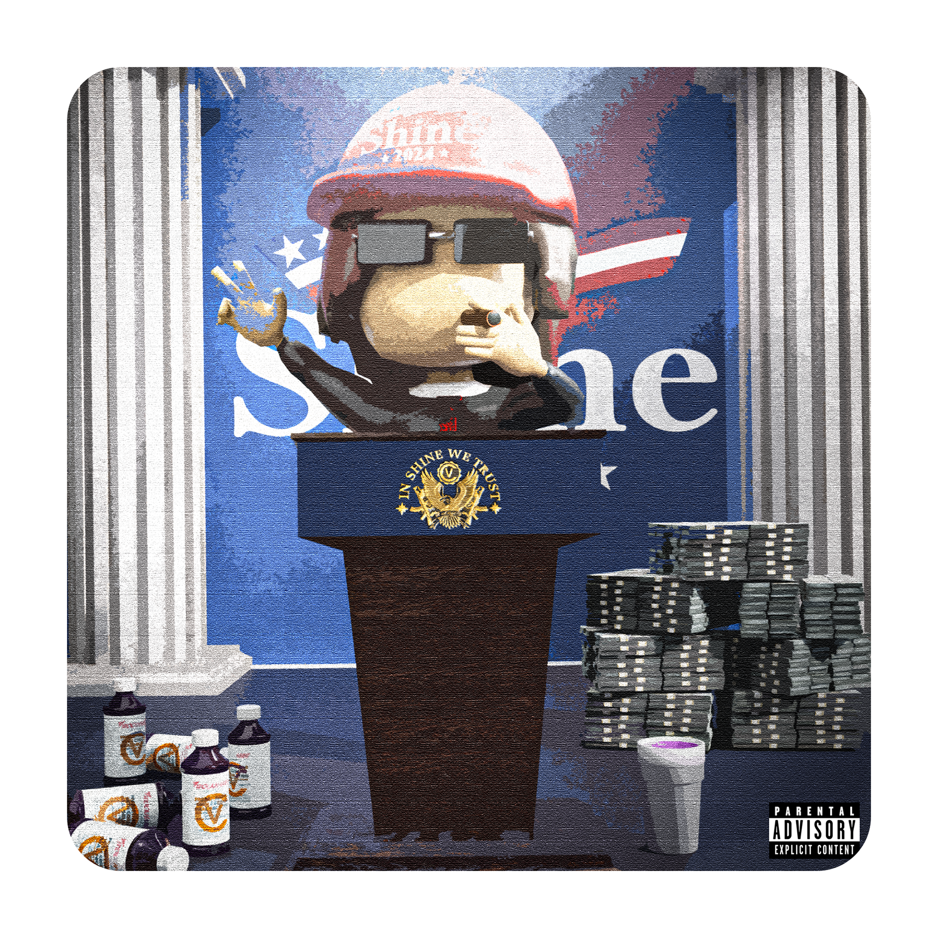Lil Shine "Presidential" Concept Cover