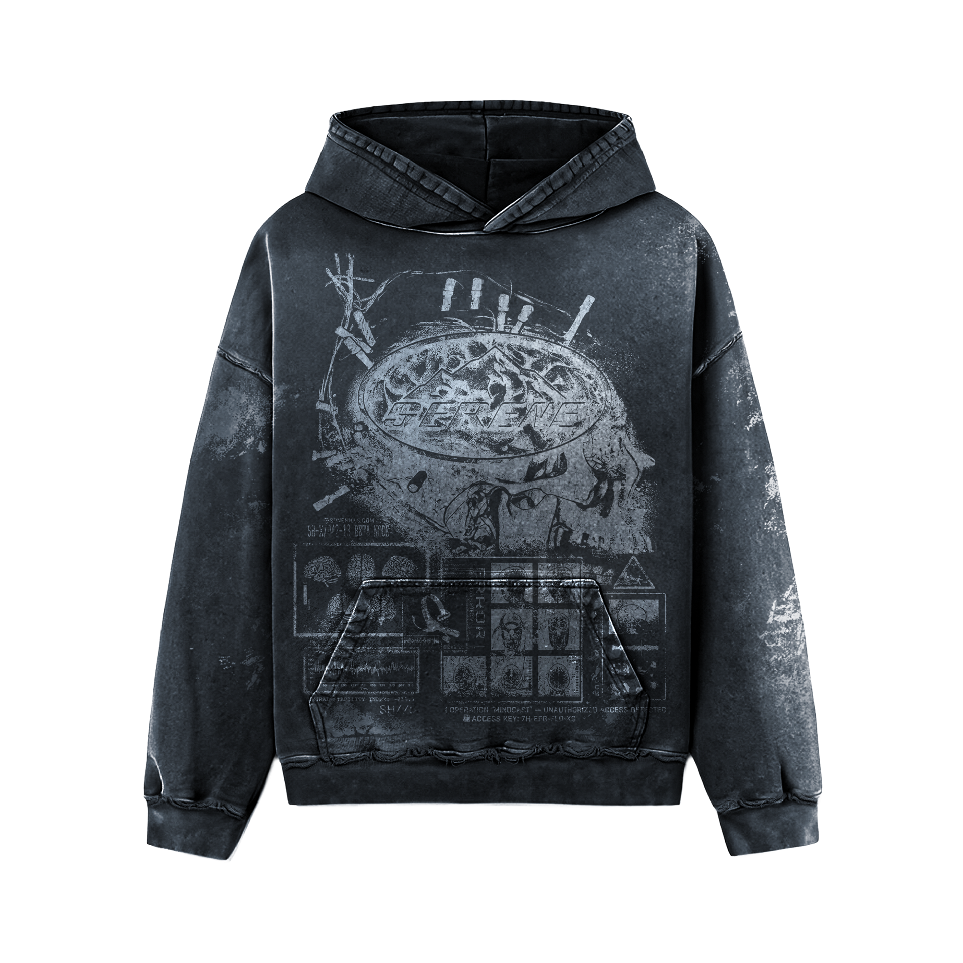 Serene Hills "Mind Research" Hoodie