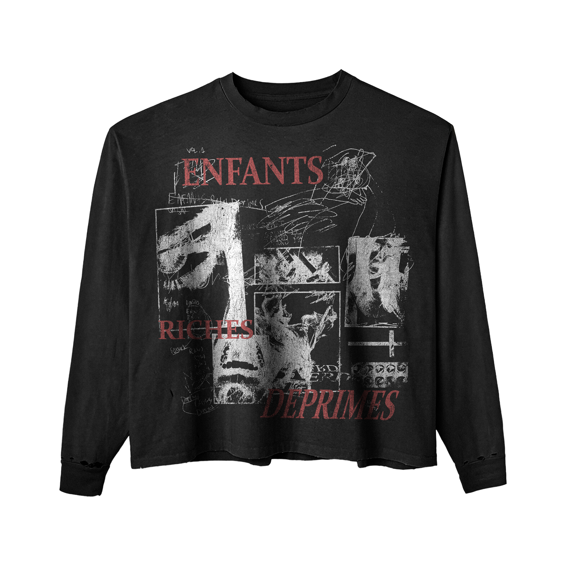 ERD "Scribbles" Longsleeve