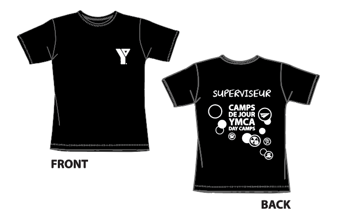 T-shirt mock-up - Day Camps