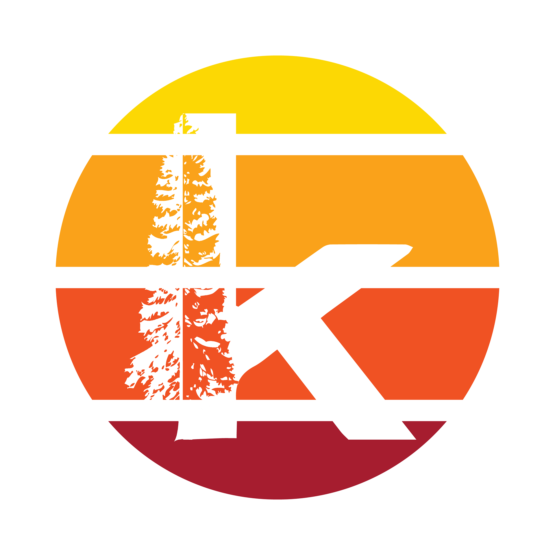 Merch design - red variant (used on dk purple & brown shirts)