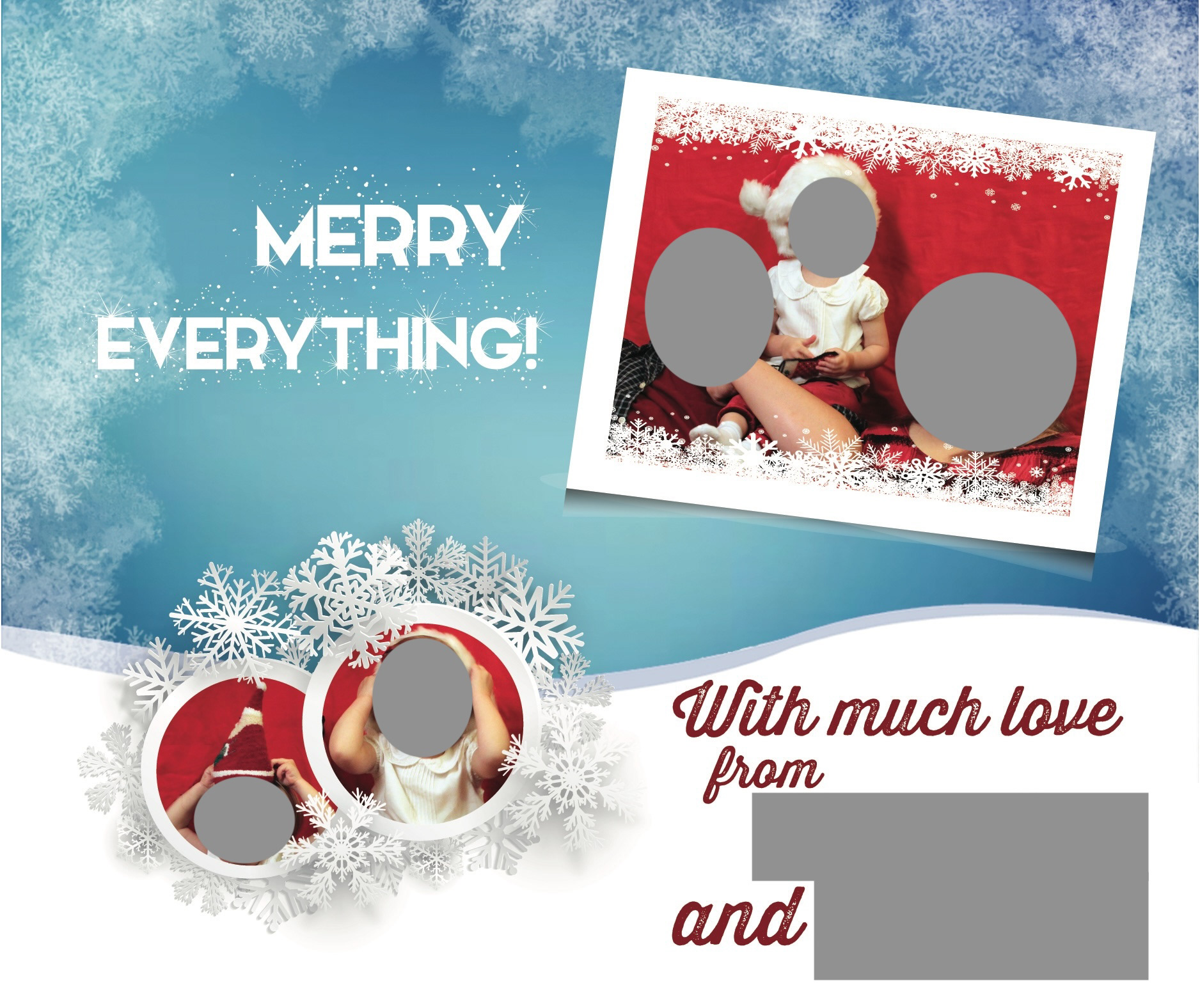 Holiday postcard