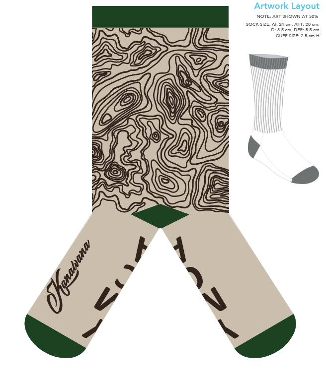 Sock Lumbermen variant - spread