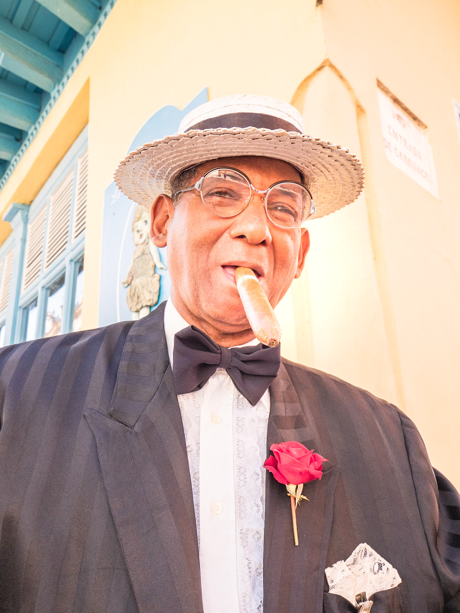 Man with Tux and Cigar