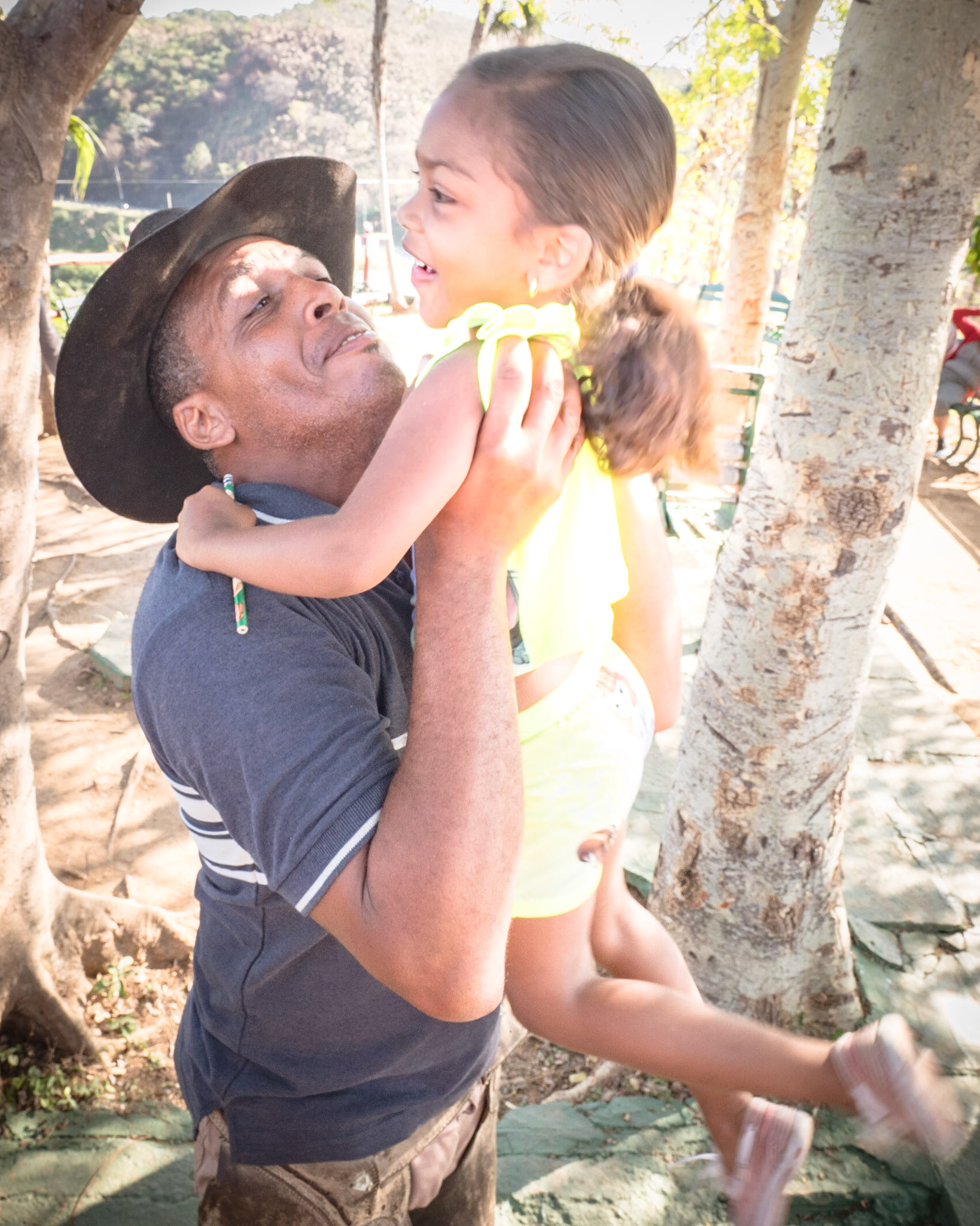 Father and Daughter on a Sugar Plantation