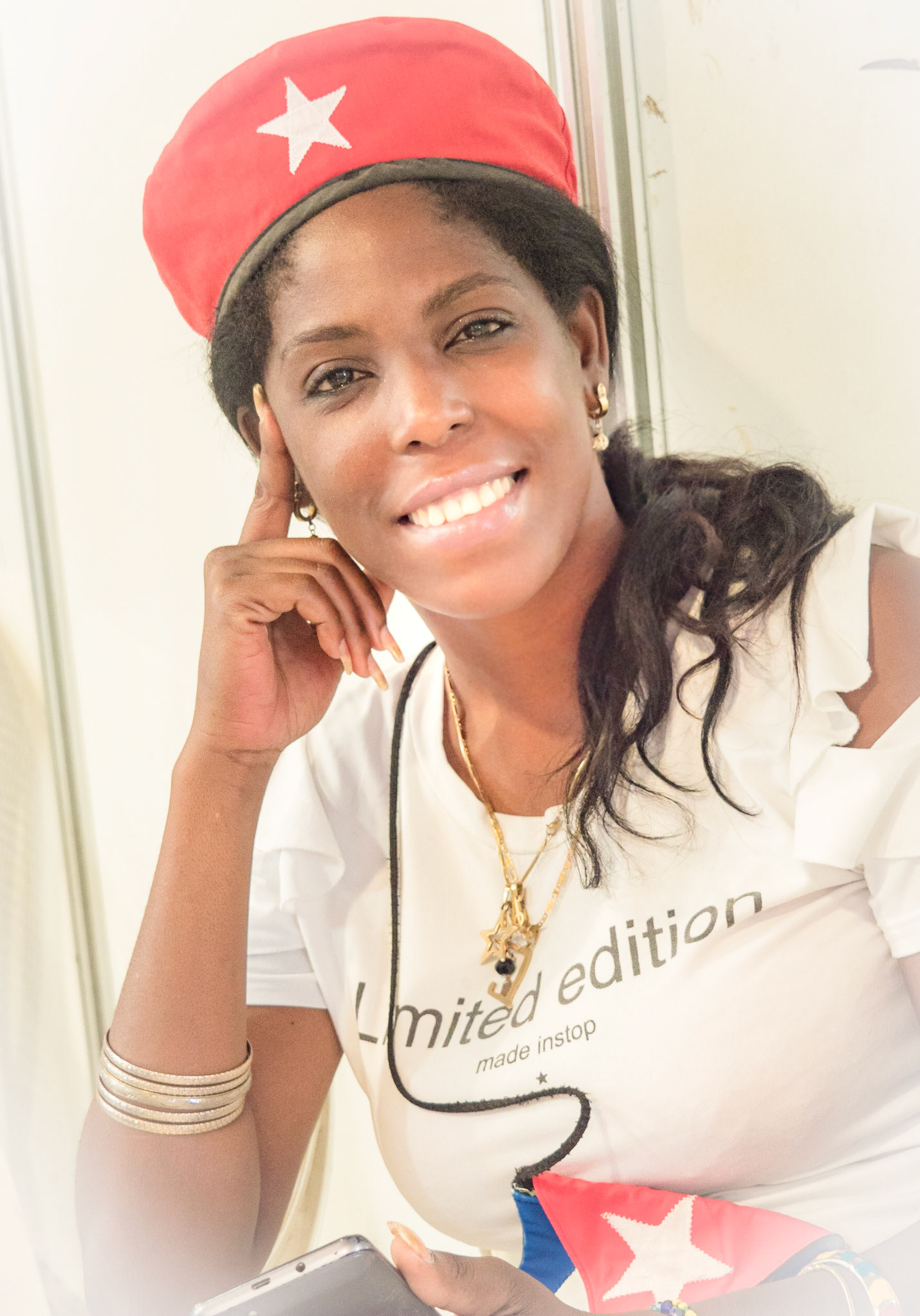 A Cuban Woman in the Market