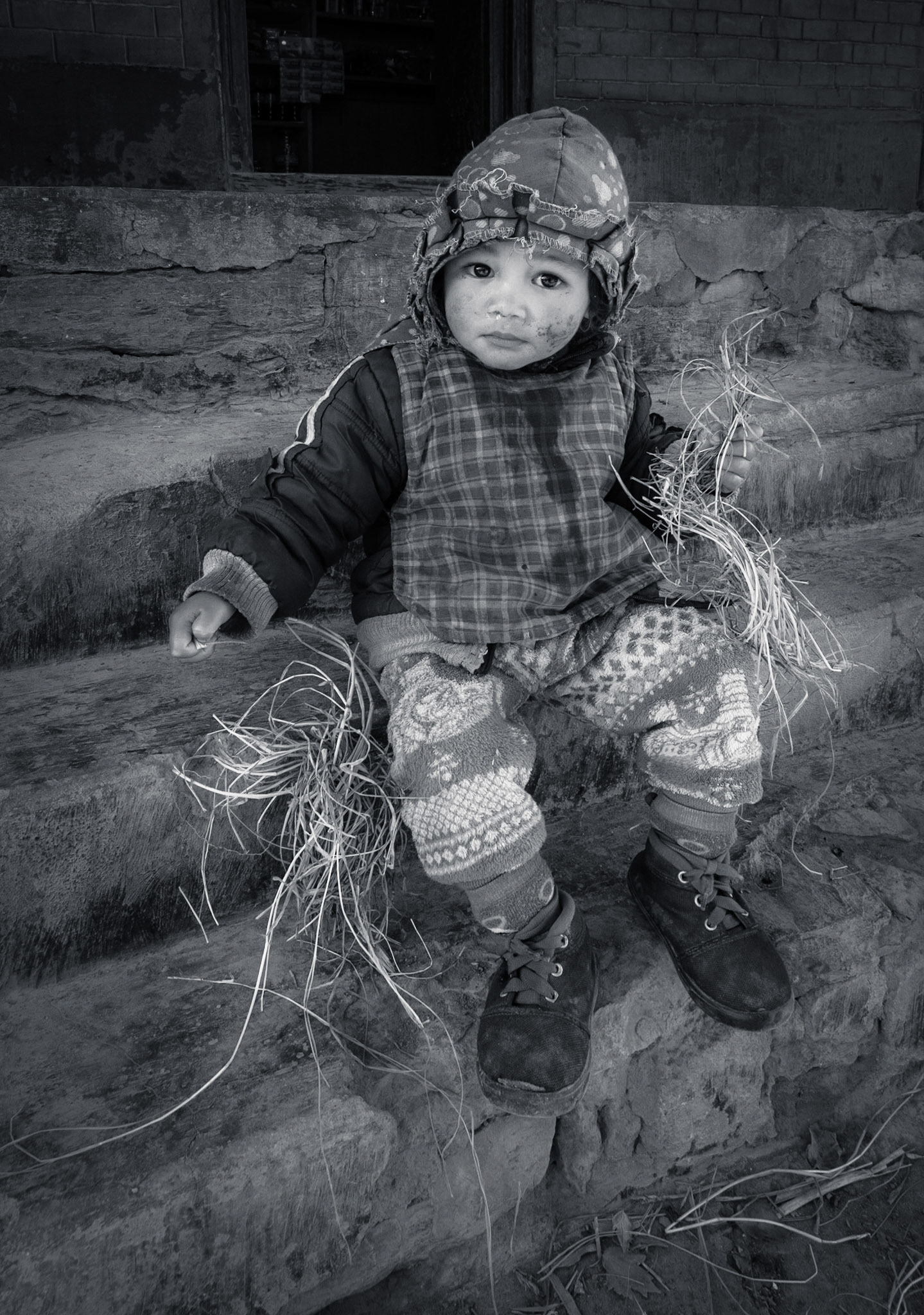 72. Child with Straw