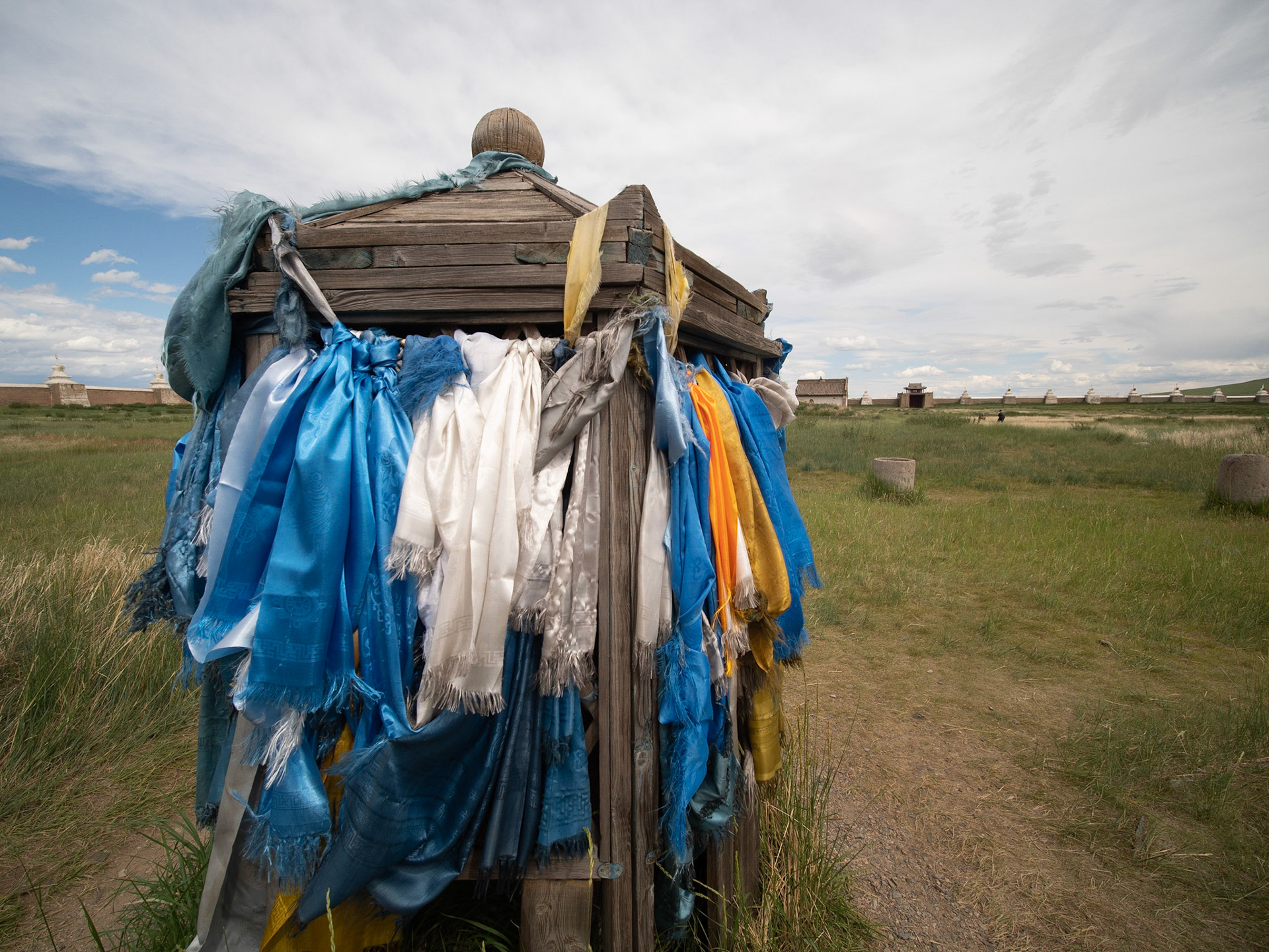 At the Erdene Zuu Monastery