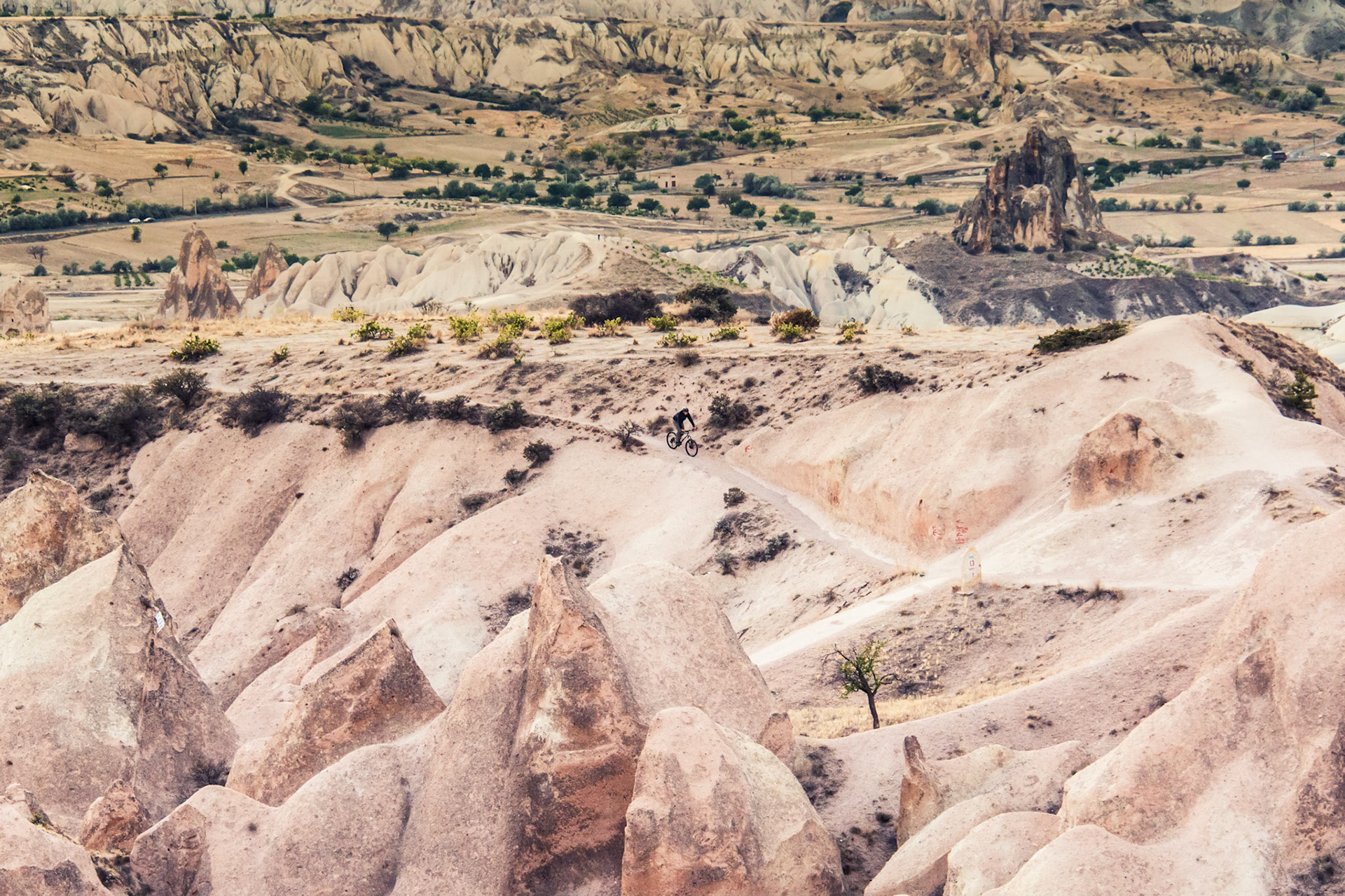 Biking in Cappadocia, Turkey