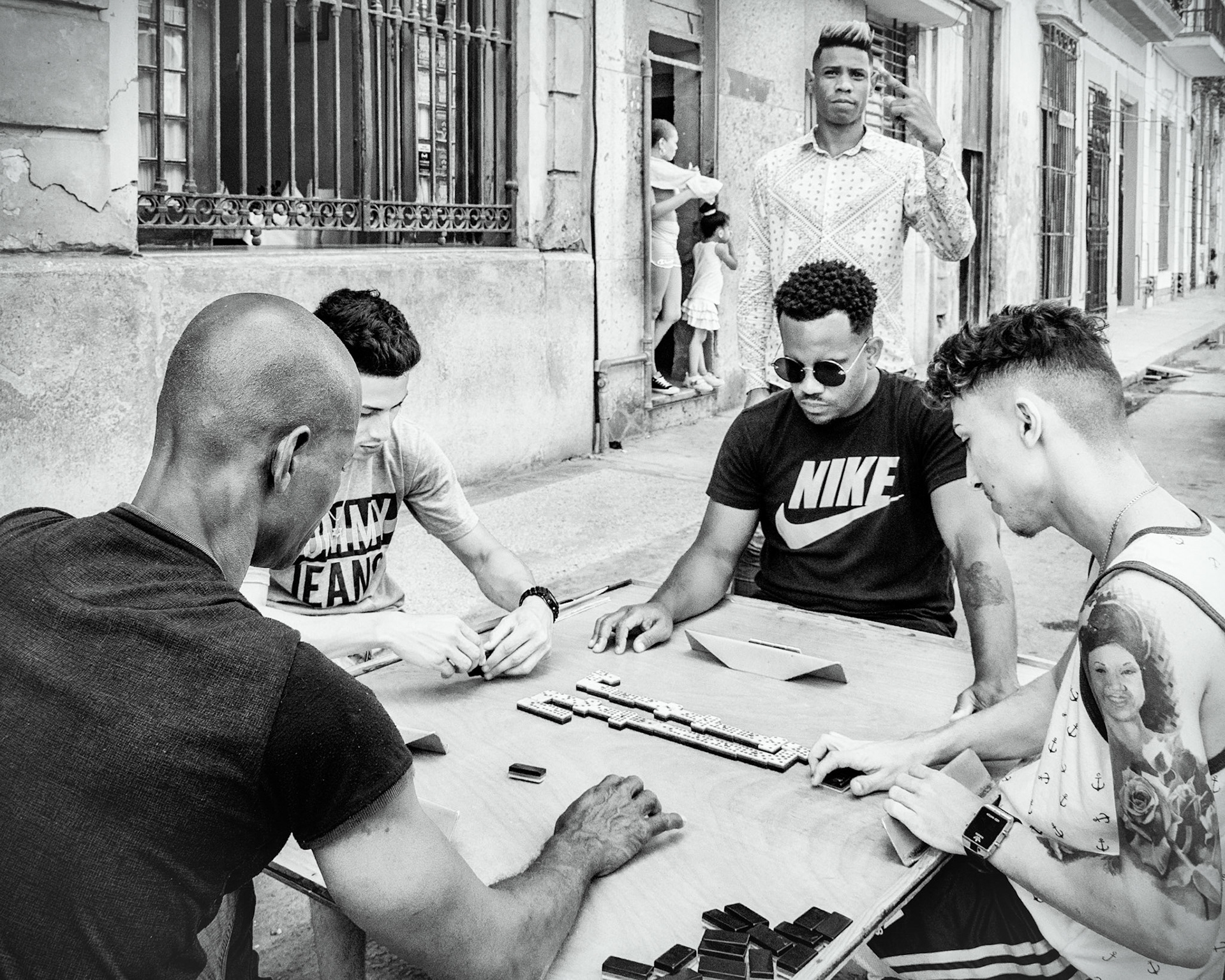 A Serious Game of Dominoes