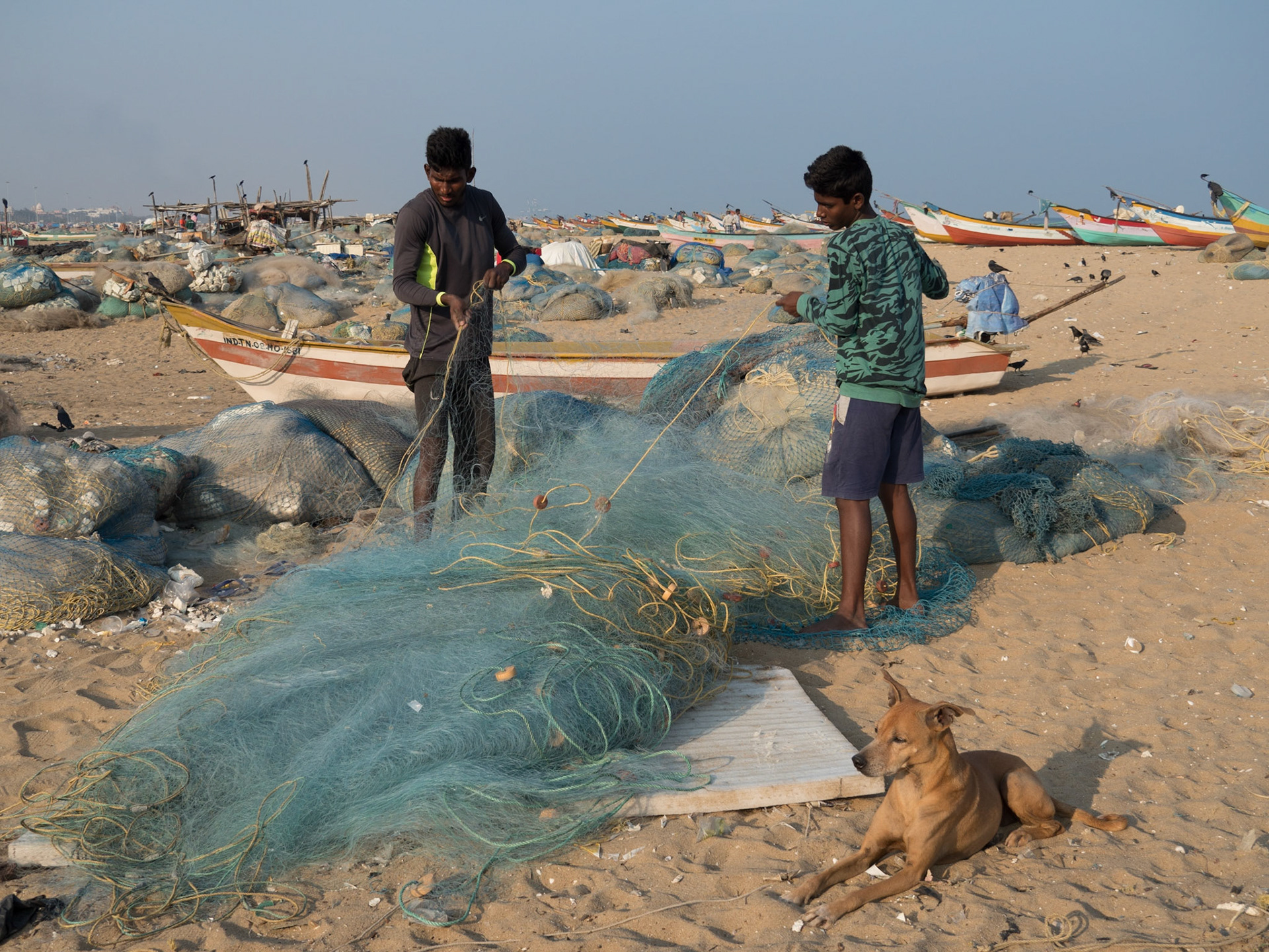 UnrollingTheFishingNets