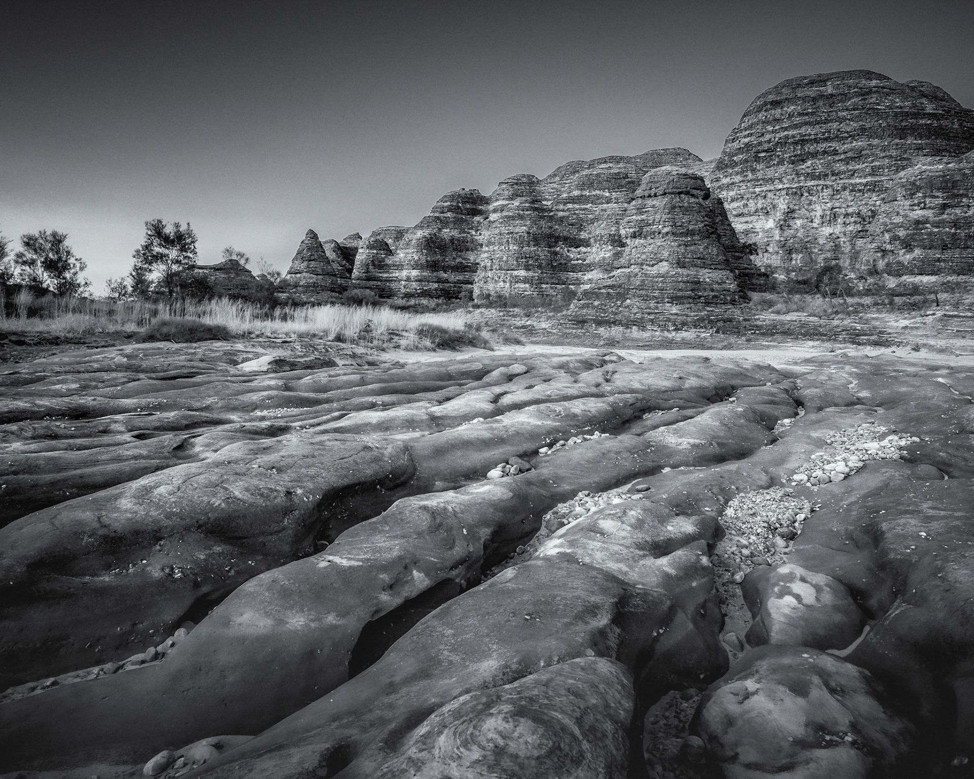 Brachina Gorge B&amp;W
