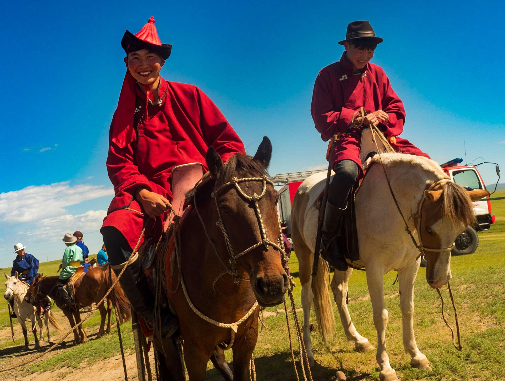 At the Nadam Festival