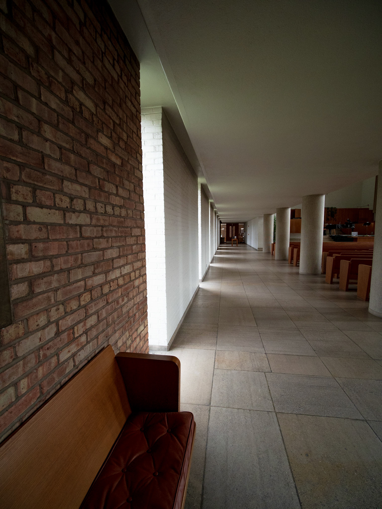 Eliel Saarinen, First Christian Church,  1942