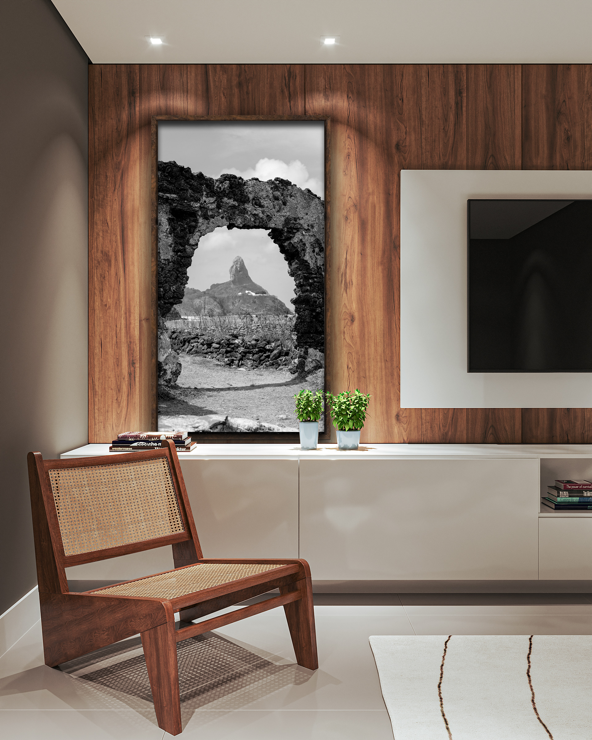 Obra [PORTAL] Ruínas antigas em Fernando de Noronha, Brasil