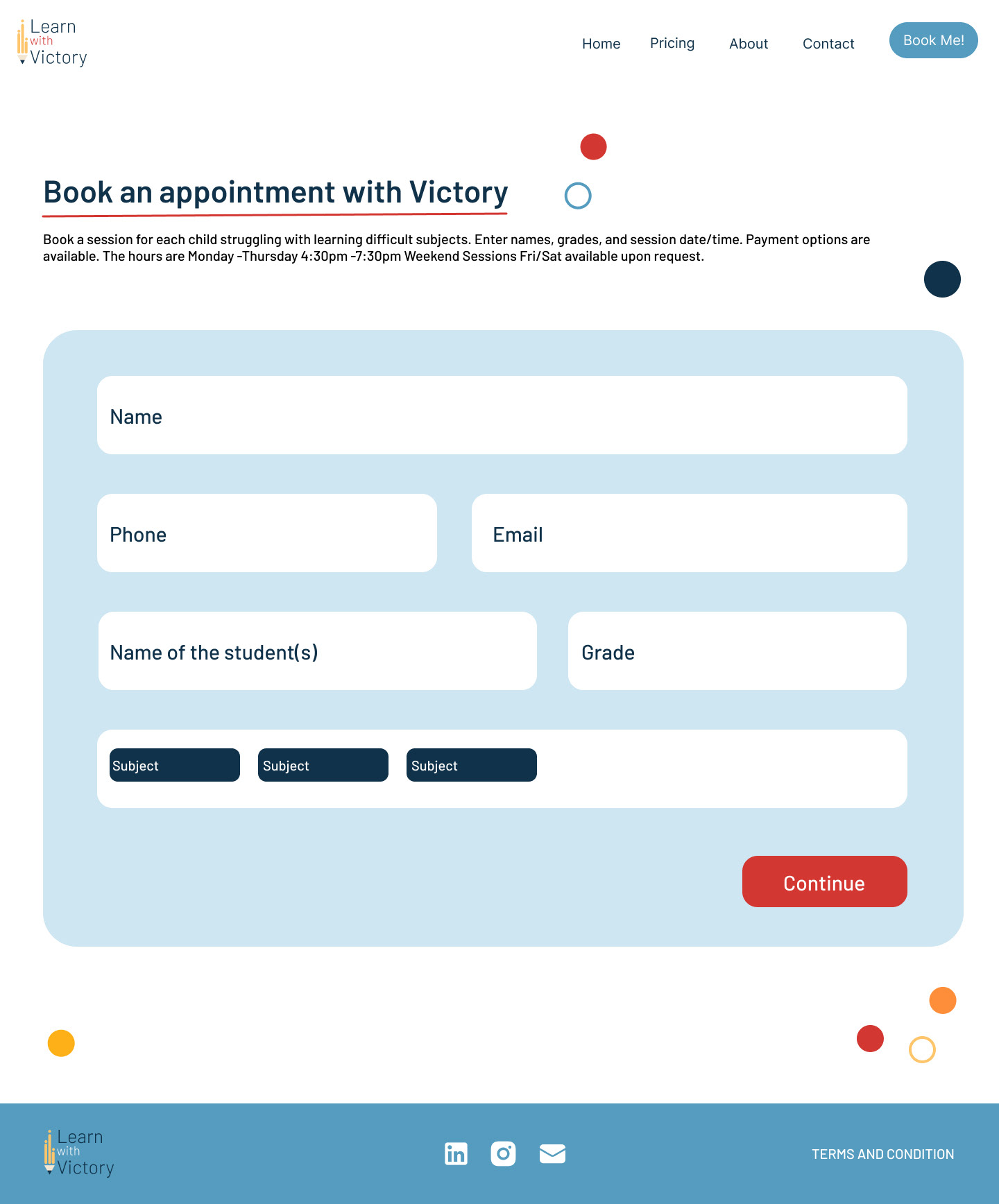Booking Part 1