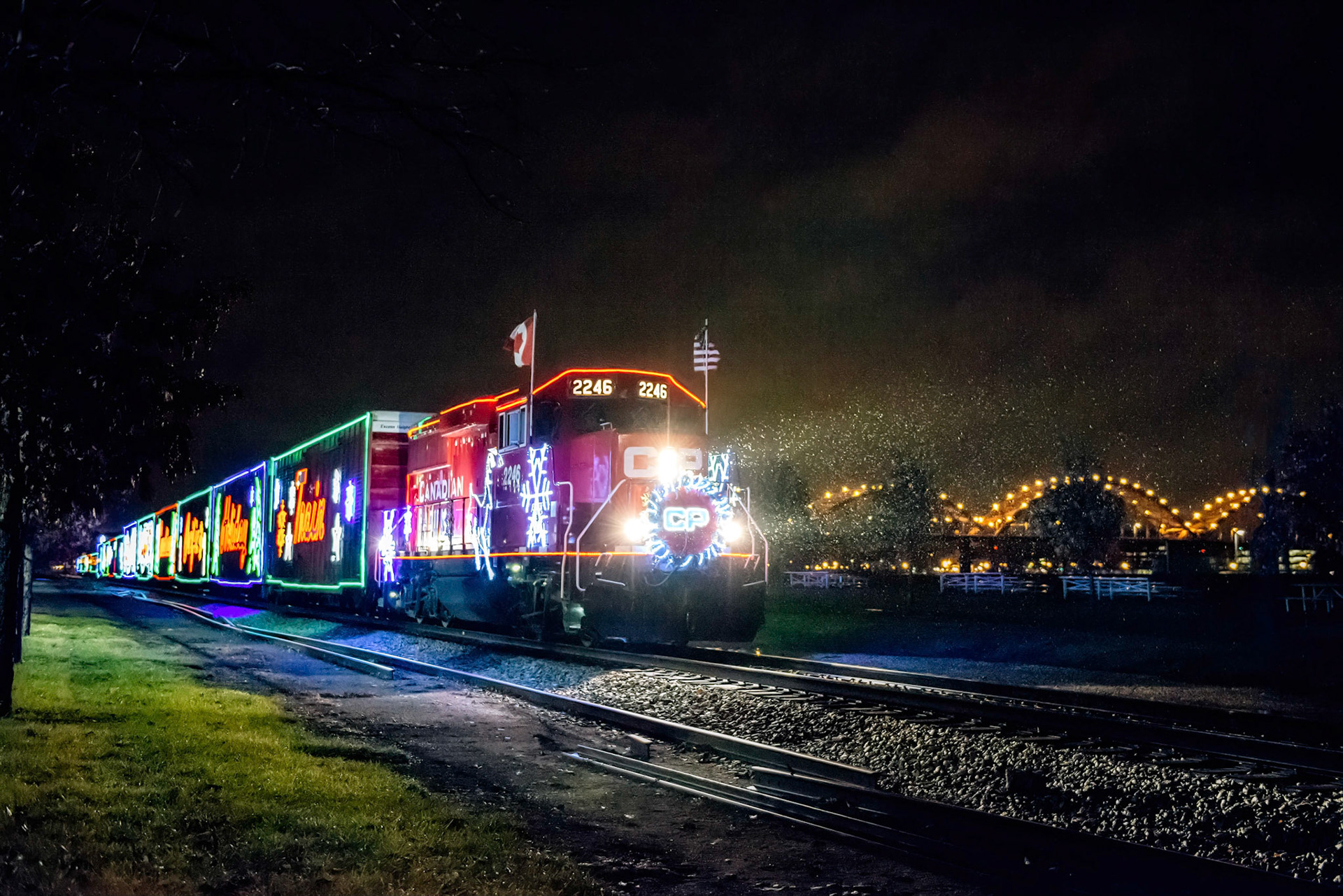 Holiday Train at Centennial Park