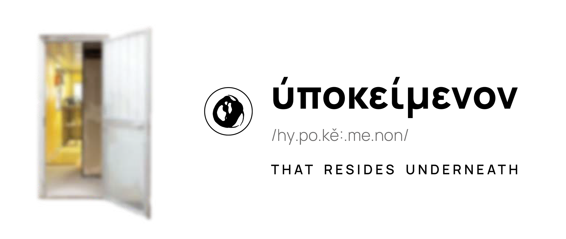 logo and title of the exhibition project