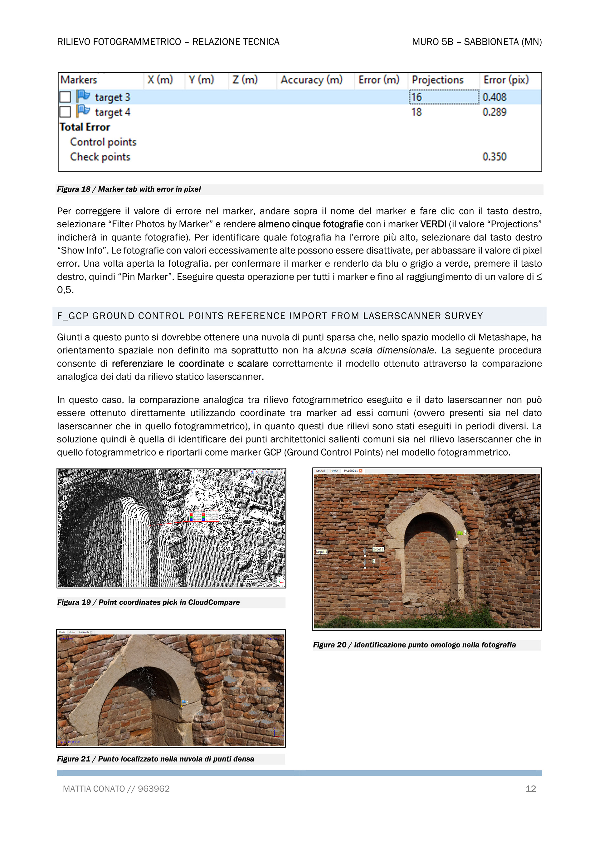 a page of the survey report 1