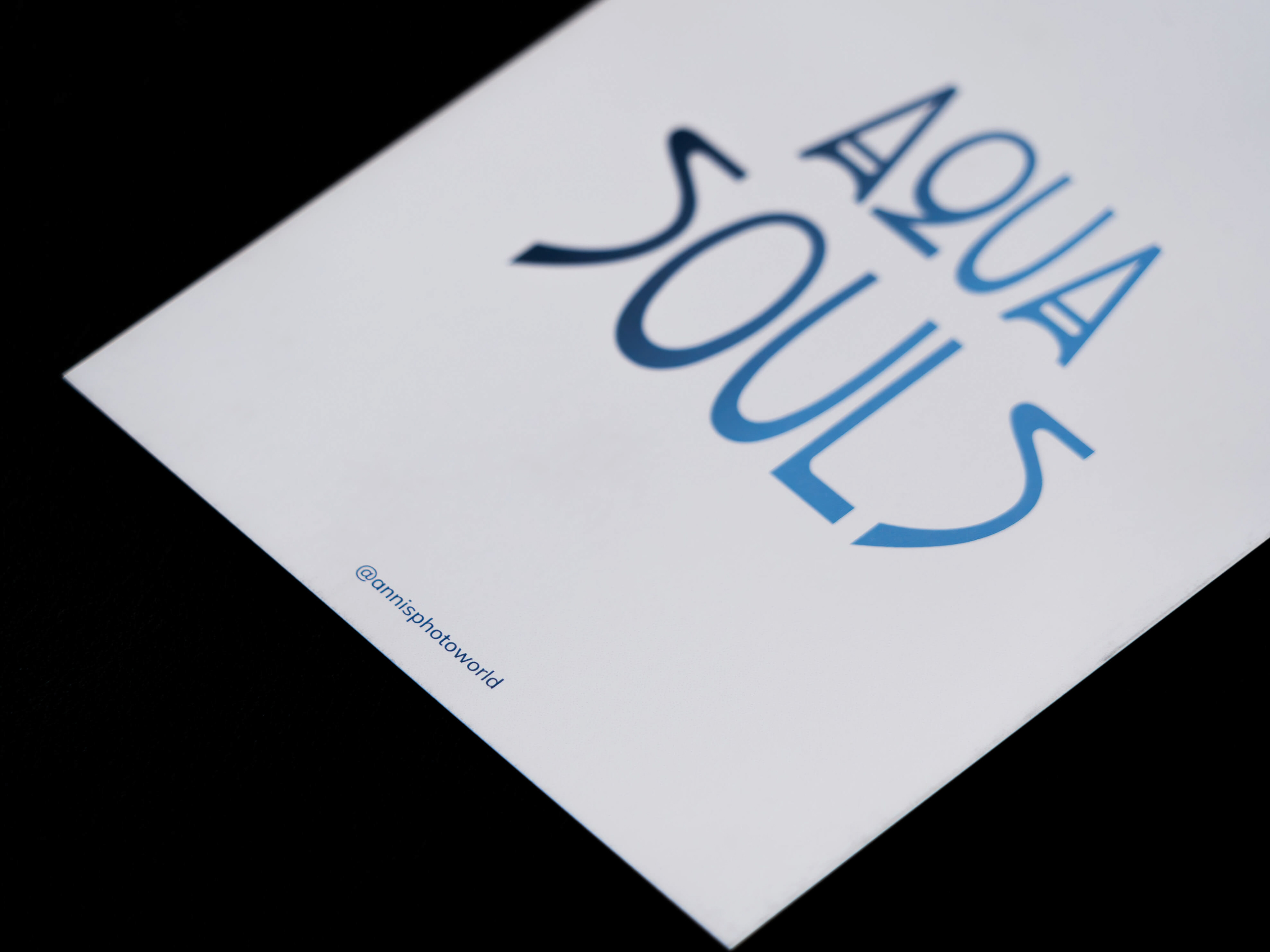 Aqua Souls - A6 Print (Rückseite)