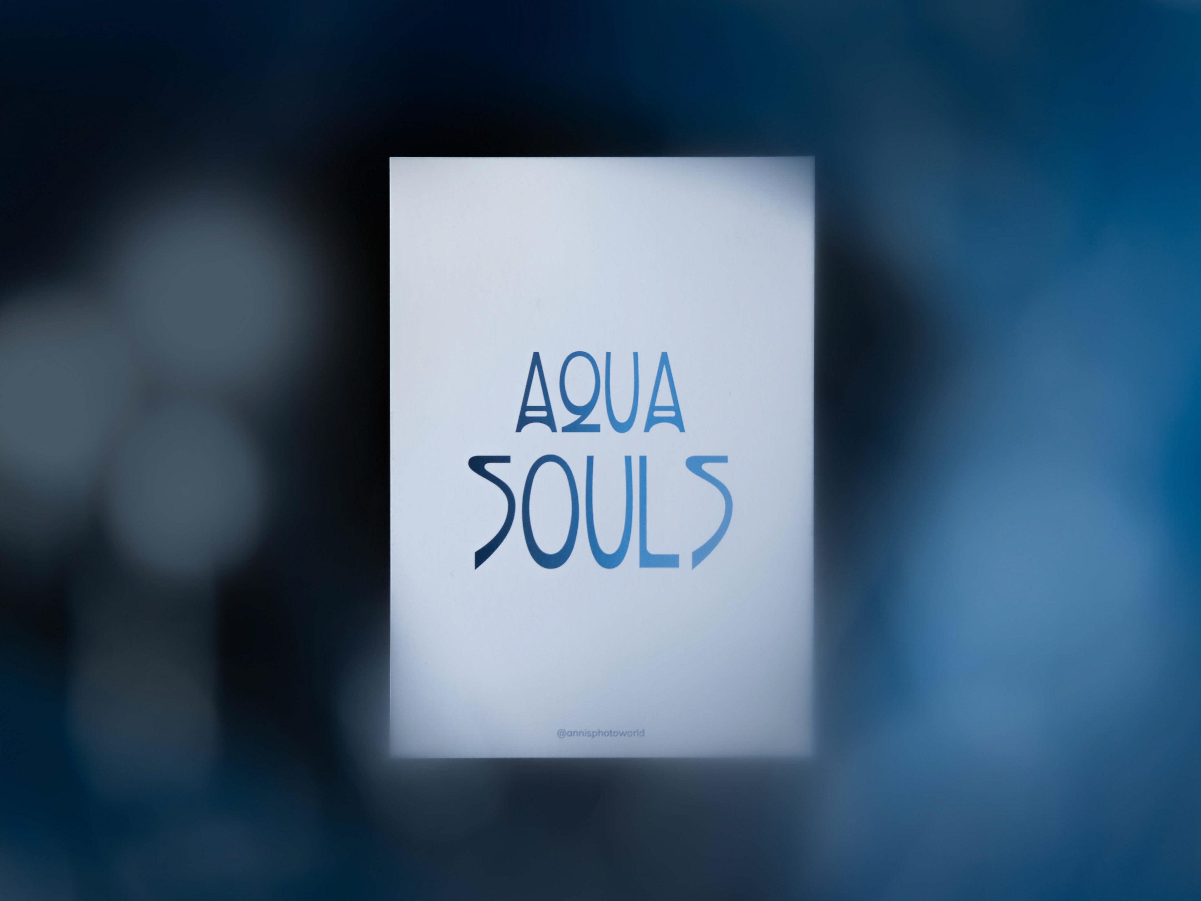 Aqua Souls - A6 Print (Rückseite)
