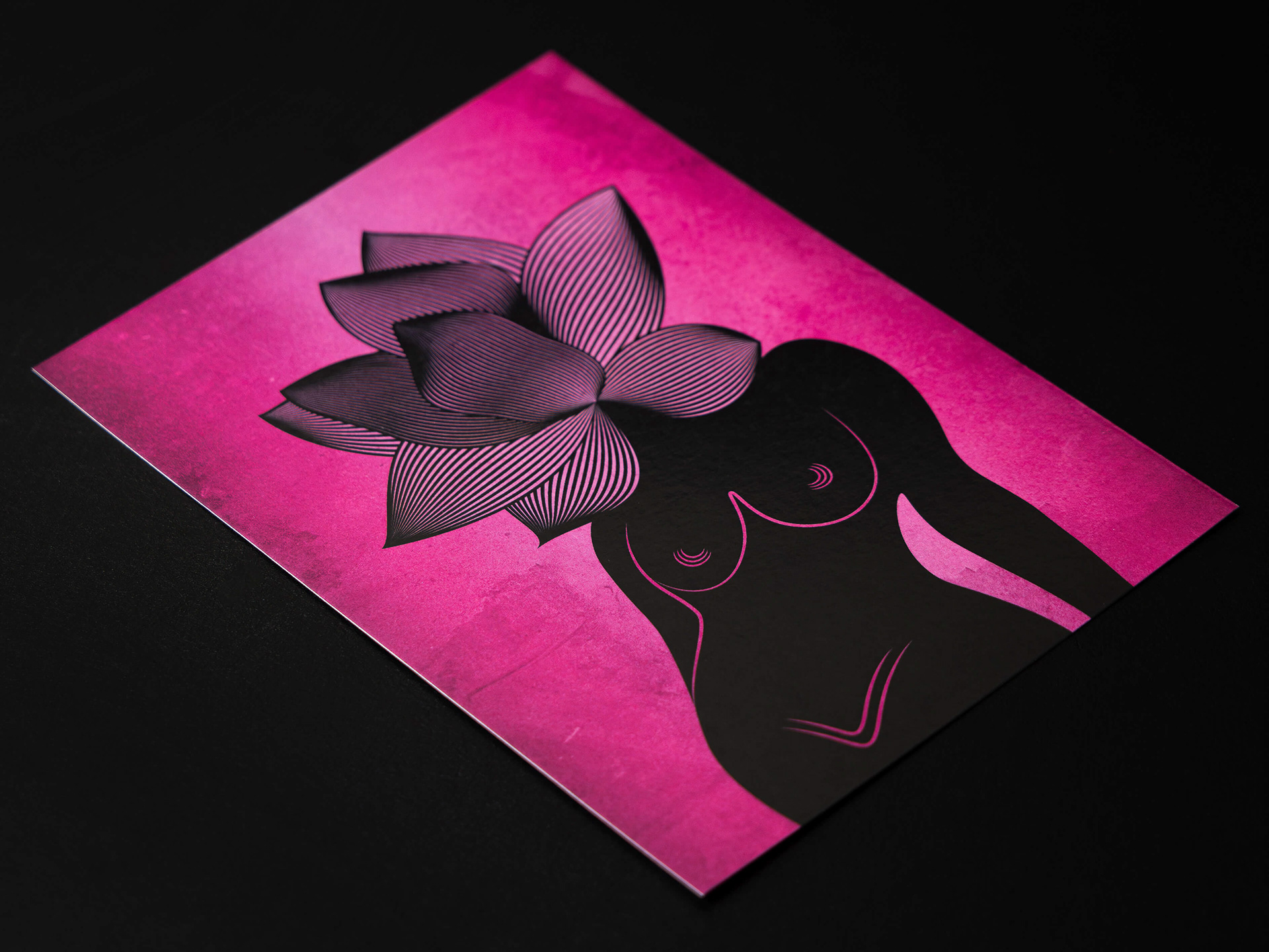 Vampe Tunia - A5 Print (Vorderseite)