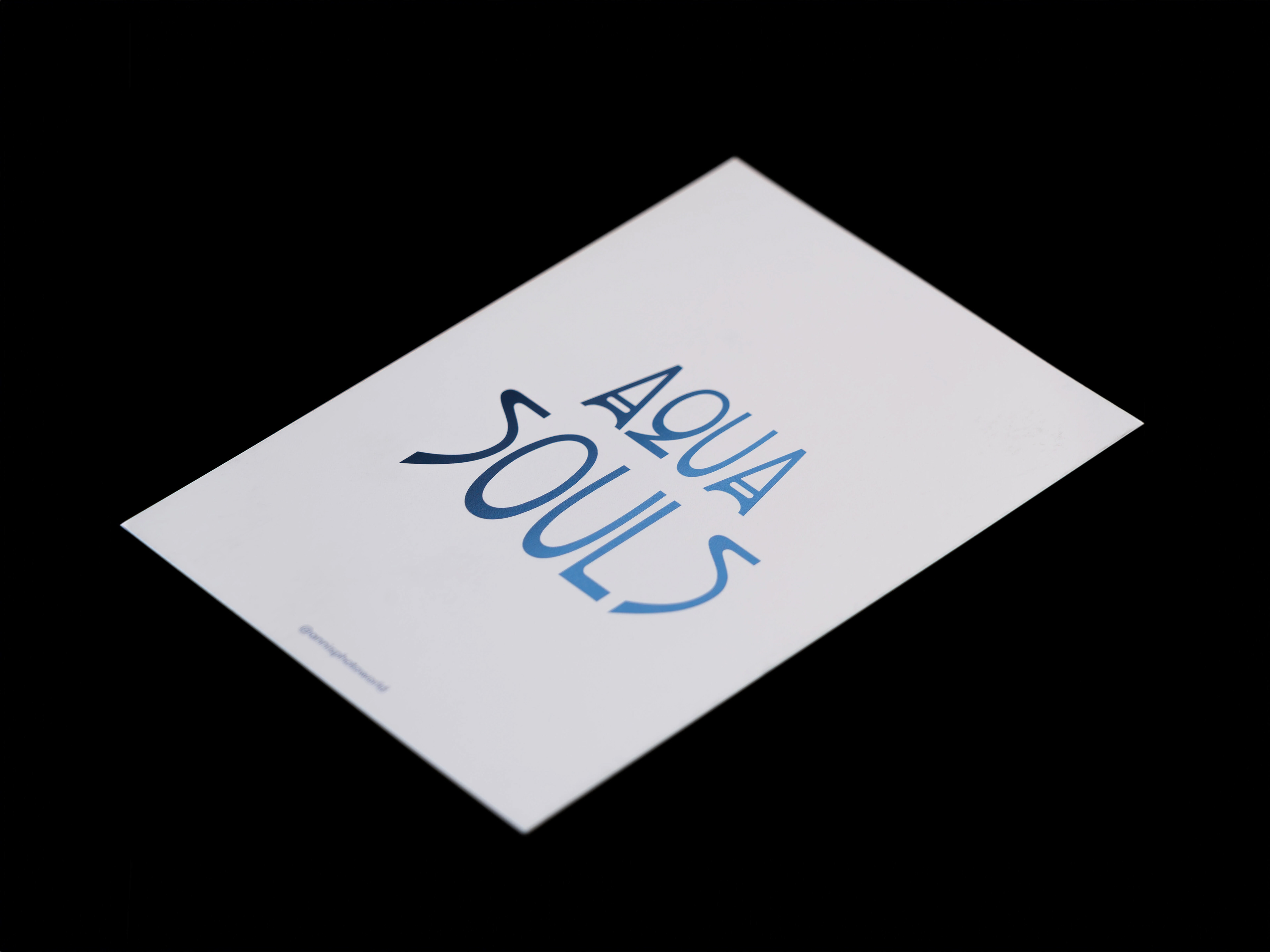 Aqua Souls - A6 Print (Rückseite)